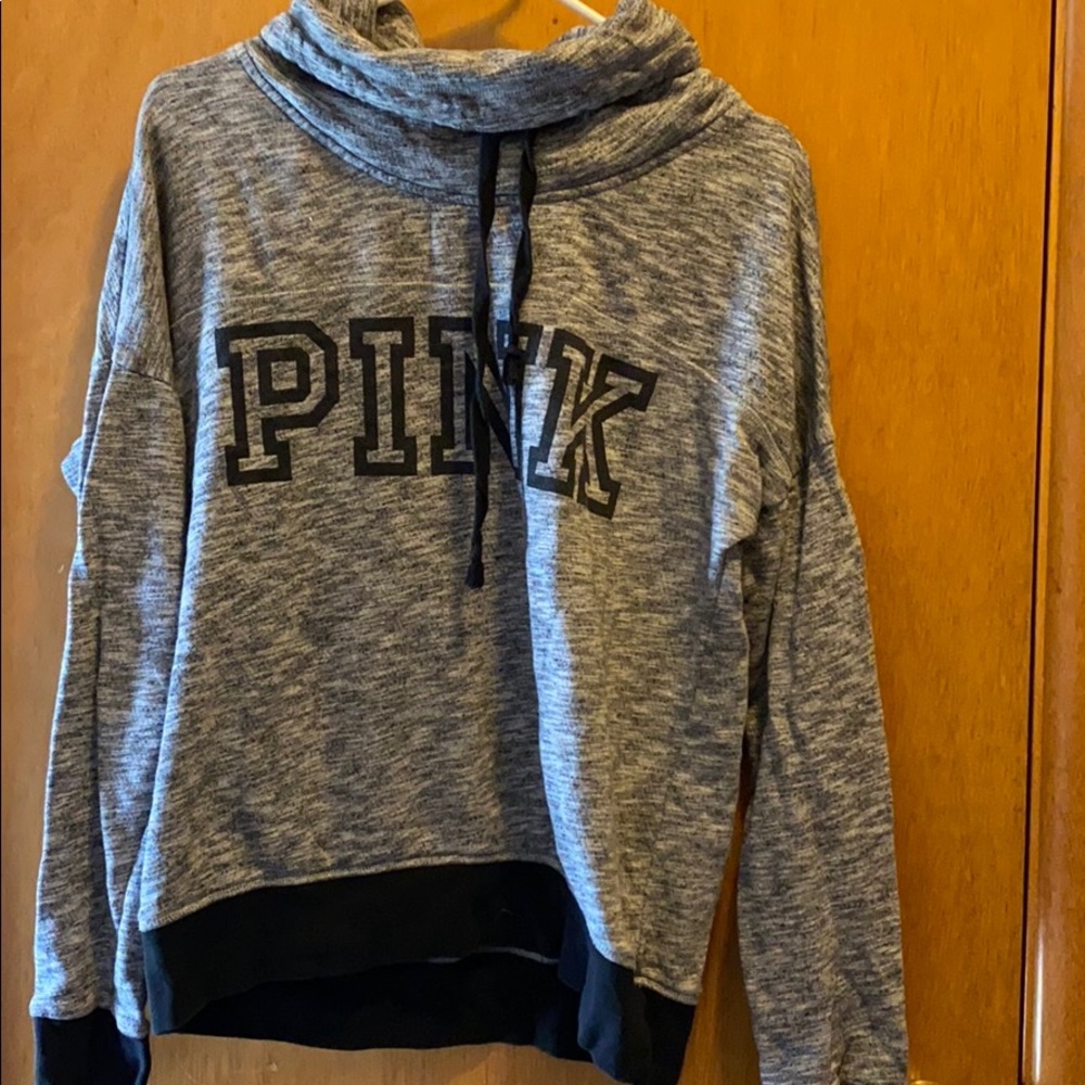 Pink Cowl neck sweatshirt